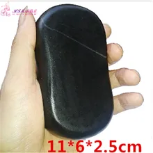 HIMABM 11*6*2,5 см Natrual hot spa большой черный базальтовый камень массаж эфирное масло массаж камень вулканический камень энергетический камень
