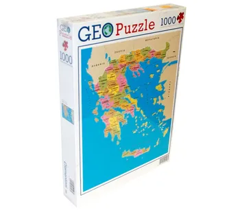 

Puzzle 1000 Pieces map from Greece
