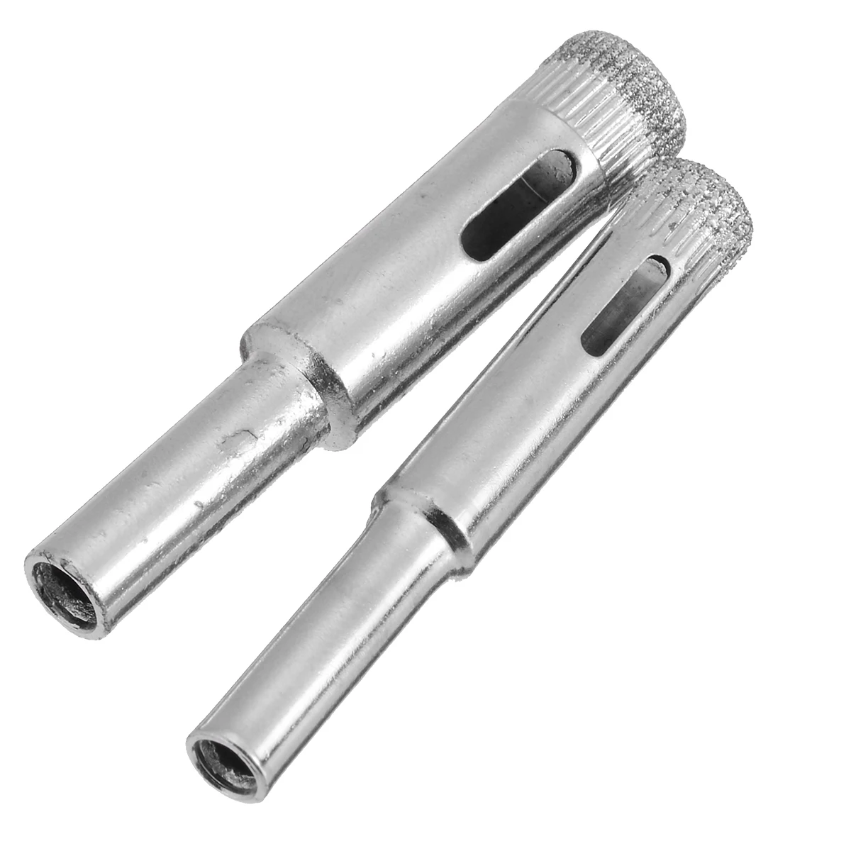 LANSEYQO 5pcs Diamond Coated Core Hole Saw Drill Bits Tool Set for Tile Cutter Glass Ceramic Marble 5mm-12mm