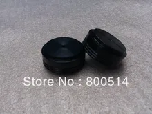 4pcs Full aluminum machine feets amplifier case foot Black Diameter 39mm high 17mm