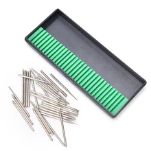 30 шт./кор. Diamond Ротари Mix набор электрическая дрель для ногтей бит кутикула чистая фрезерный Пилочки для ногтей машина аксессуары 30 различных Размеры