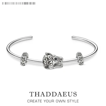 

Bracelet Bangles Dragon Bead Fashion Karma Jewelry Punk Gift For Women Men,2018 Brand New Good In 925 Sterling Silver