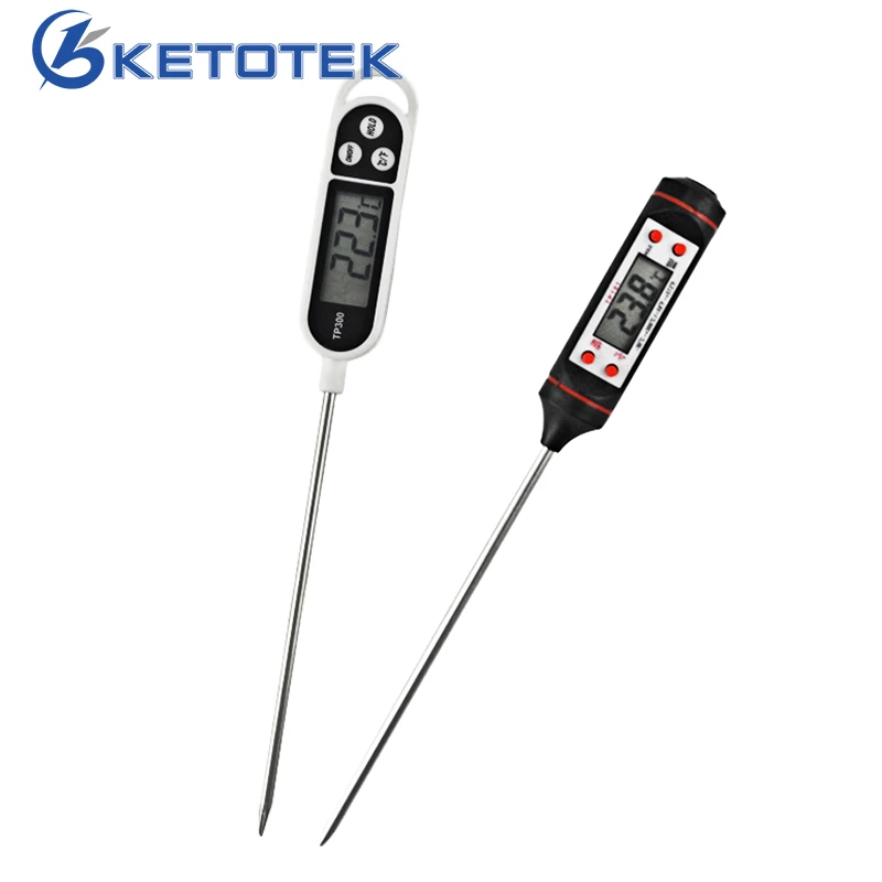 

KETOTEK Digital Electronic BBQ Kitchen Cooking Meat Food Termometro Thermometer Sensor Temperature Instruments Weather Station