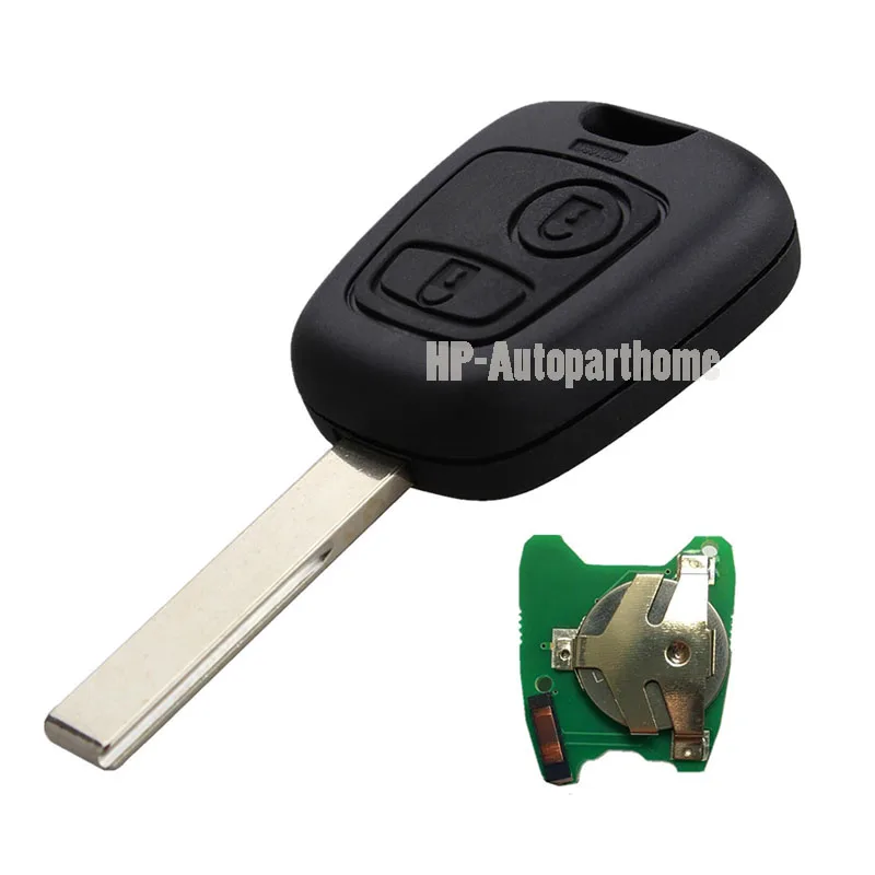 2 Button Remote Key Car Key Fob Case Replacement Shell Cover For Citroen C1 C2 C3 C4 XSARA Picasso For Peugeot 307 107 207 407 2