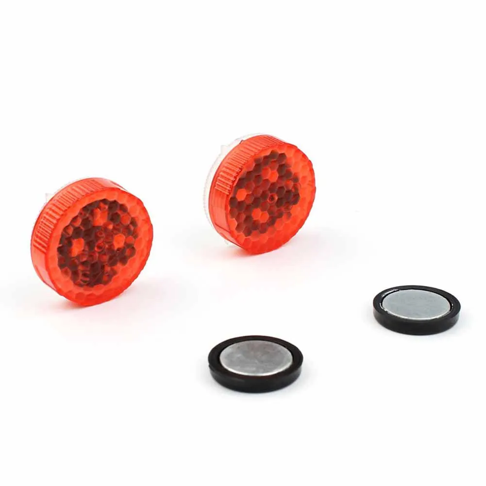 2Pcs Universal Car Door Warning Red Light Magnetic Induction LED Flashing Anti-Collision 3V | Автомобили и мотоциклы