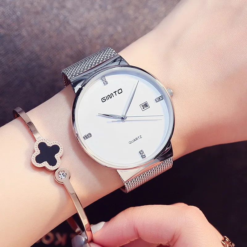 GIMTO Ladies Watches Top Brand Luxury Women Watches 2017 Quartz Rose Gold Watch Woman Steel Mesh Band Women's Waterproof Watch GIMTO Ladies Watches Top Brand Luxury Women Watches 2017 Quartz Rose Gold Watch Woman Steel Mesh Band Women's Waterproof Watch