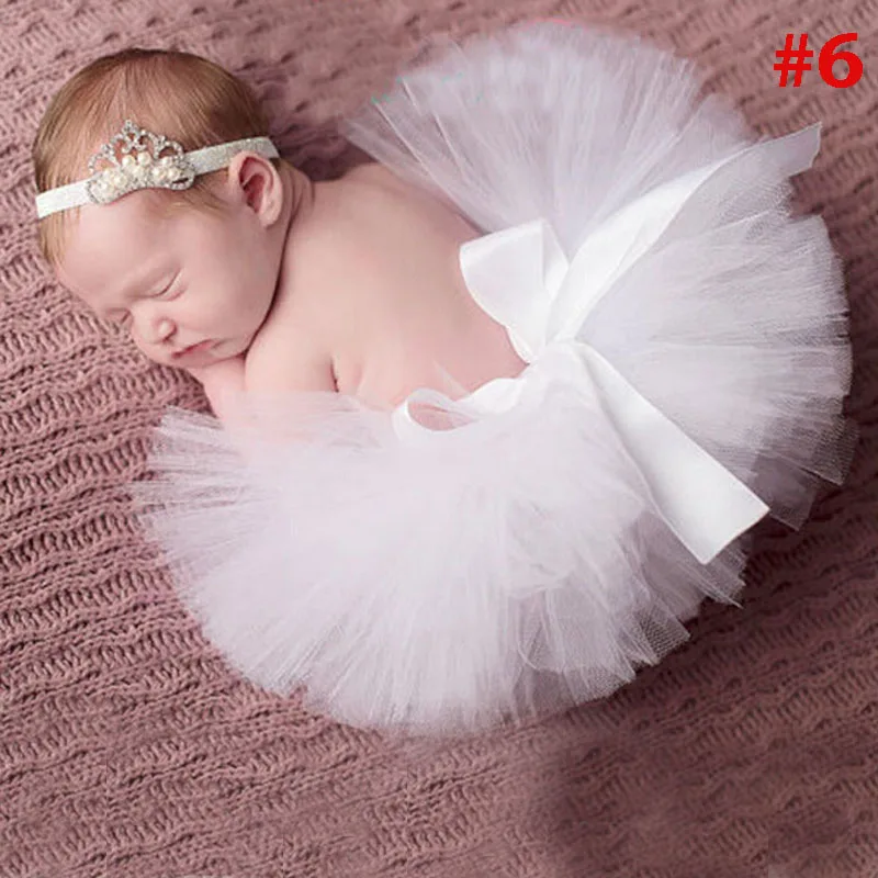 Розовая, Мятная юбка-пачка для новорожденных и повязка на голову; детская юбка-пачка для новорожденных; юбка-американка для фотосессии; Детский костюм; наряд; TS034