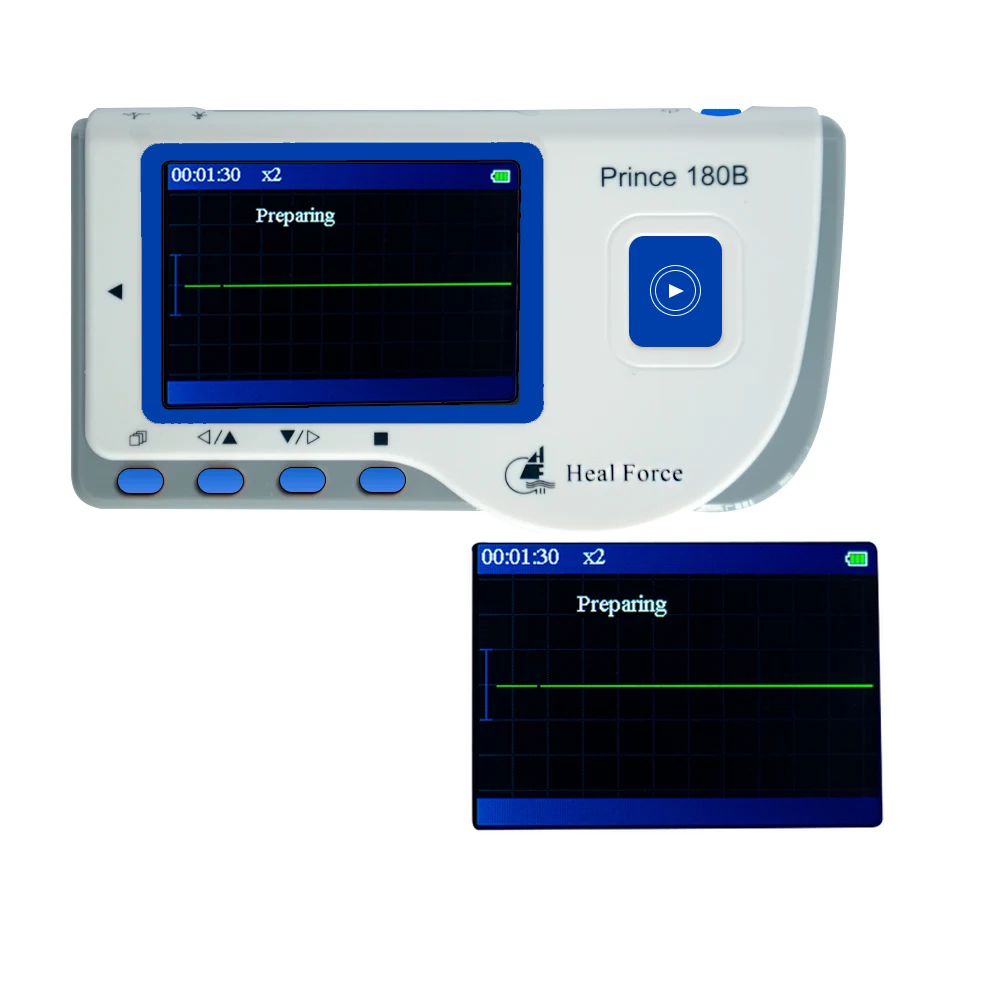 

PC-80B Advanced Handheld ECG Monitor Mini Portable LCD Electrocardiogram Heart Monitor Monitoring Health Care Machine
