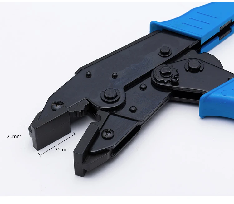 Ручные щипцы для обжима для нагревательной пленки неизолированные обжимные плоскогубцы соединители