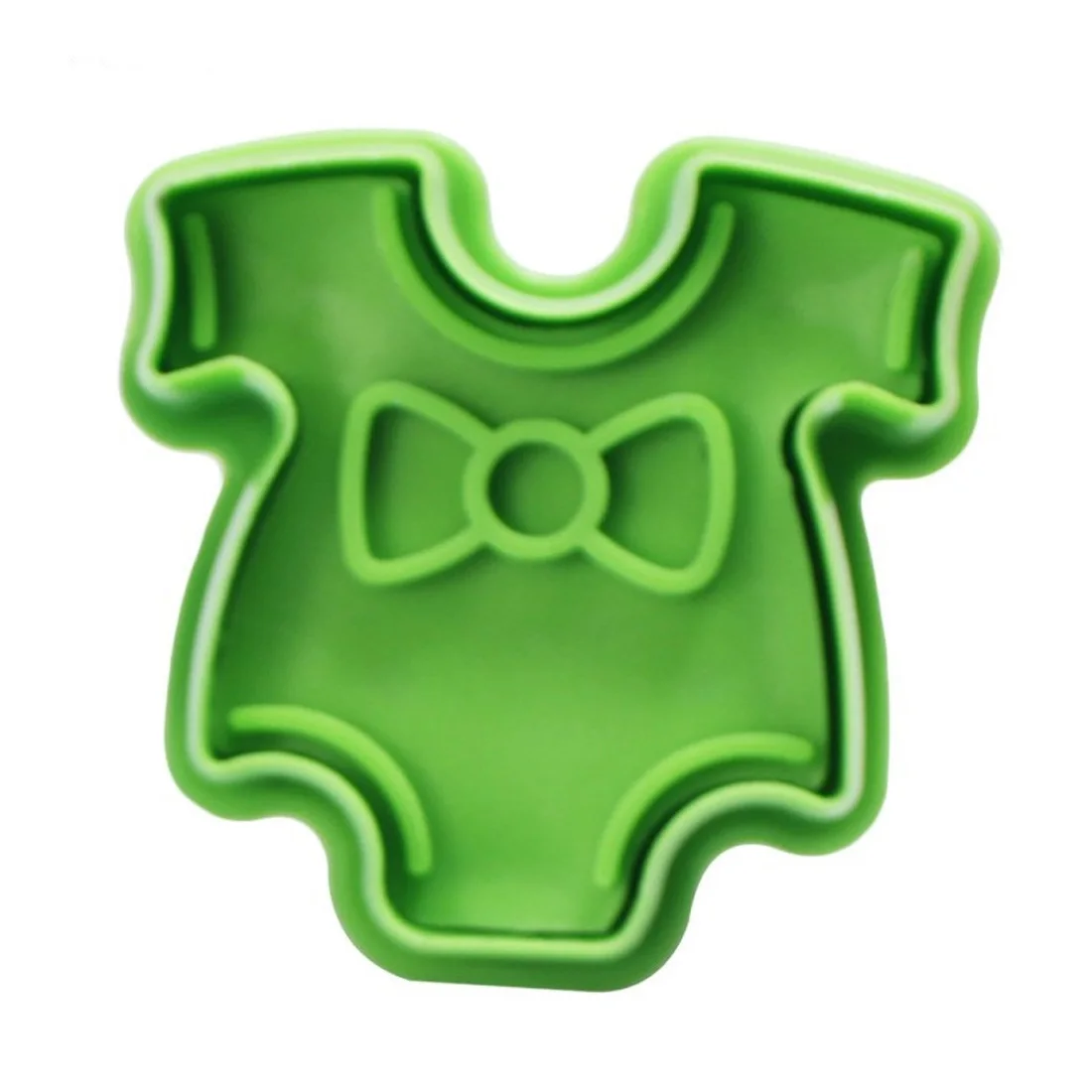 

4Pcs Kitchen Biscuit Cookie Cutter Pastry,Plunger 3D Stamp Die Fondant Cake Decorating Tools Baby Type Plastic Baking Mold