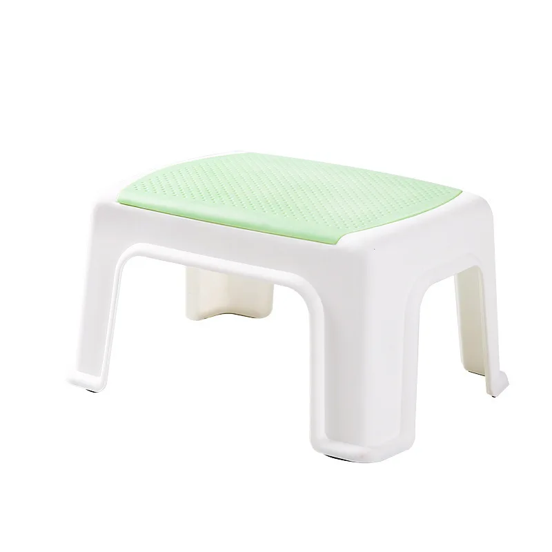 

Childrens Plastic Stool Home Simple Thick Small Bench