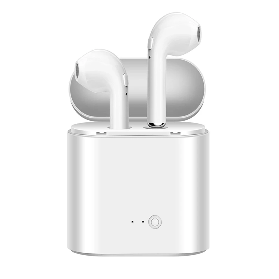 

i7s TWS Wireless Bluetooth Earphones Mini Stereo Headphone Earbuds Headset With Charging Box For Phone Tablet All Compatible