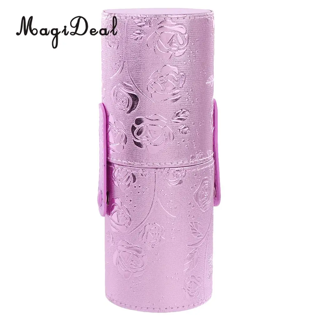MagiDeal Makeup Brushes Set Holder Cylinder Lipstick Pen Ruler Case Storage Tube Make-up Tool Kit Hot Selling