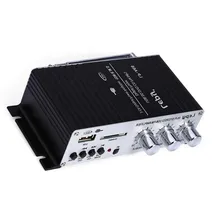 Лидер продаж цифровой LP-A68 для большинства автомобилей Алюминий сплавочный 20 Гц-10 кГц мини Мощность усилитель MP3/USB/FM/SD карты аудио