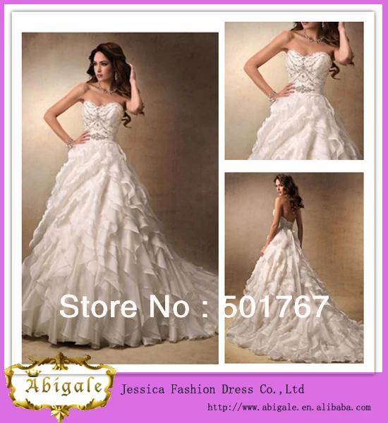 saree style wedding dress