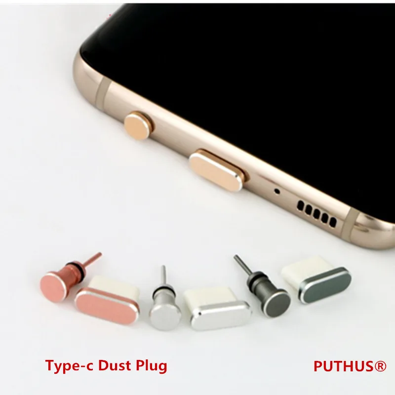 

Type C Anti Dust Plug Set USB Type-C Port 3.5mm Earphone Jack Plug For Samsung Galaxy S8 S9 Plus Huawei P10 xiaomi 8 m8