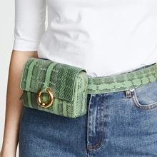 Солнечная пляжная модная сумка, Женская поясная сумка из искусственной кожи аллигатора, поясная сумка, кошелек, мужской кошелек, Повседневная сумка в стиле панк