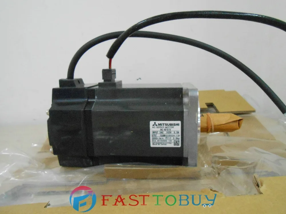 HC-KFS73 200V 5.8A 750W 2.4NM 3000rpm AC Servo Motor New