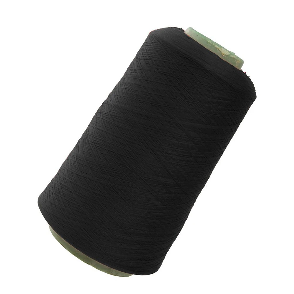 Катушка 150D полиэстровый оверлок швейная машина нить шнур (черный)|spool of thread|sewing