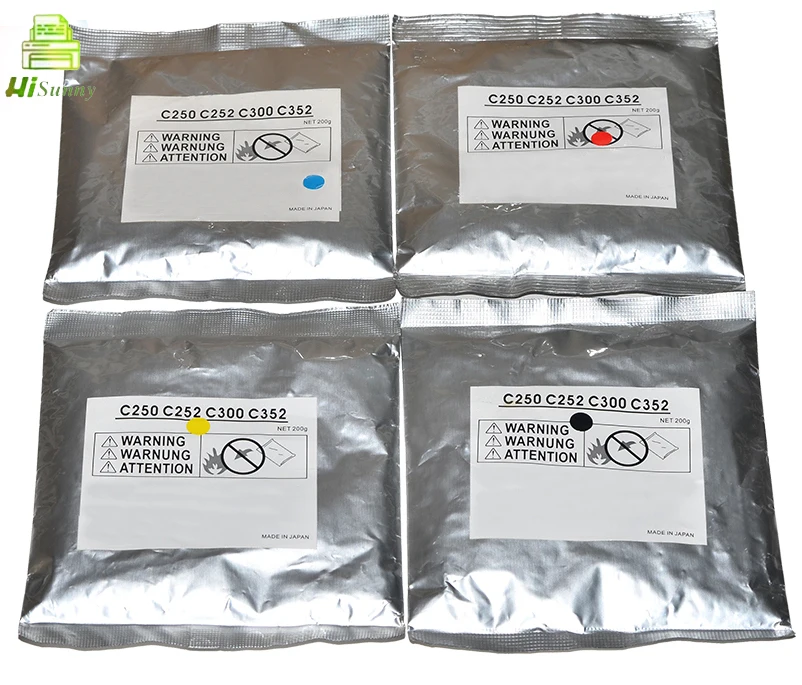 

1set Compatible for Konica Minolta C252 C300 C352 c250 c252 c300 c352 Developer