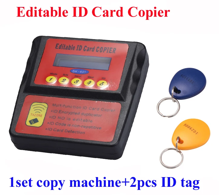 multifunction access card replicator,125KHz RFID card copy machine, SK