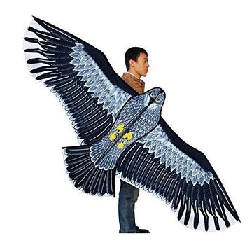 

New Toys 1.8m Power Brand Huge Eagle Kite With String And Handle Novelty Toy Kites Eagles Large Flying For Gift