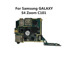 Полностью Рабочая оригинальная плата для samsung Galaxy S4 Zoom C101 материнская плата с поддержкой WCDMA материнская плата