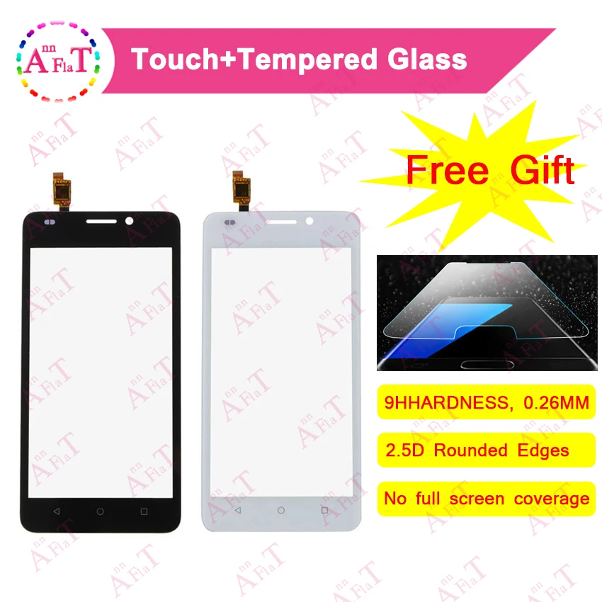 Сенсорный экран для Huawei Ascend Y635 дигитайзер сенсорная панель + закаленное стекло