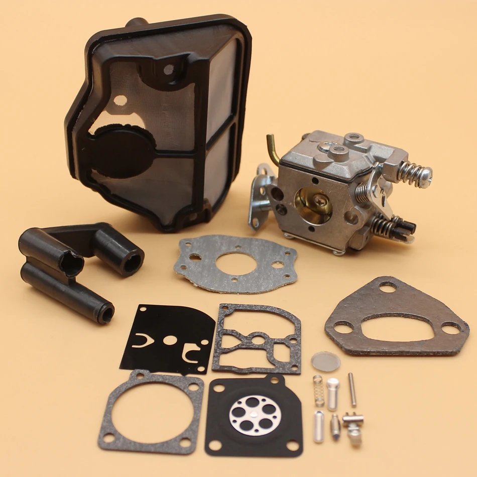 

Carburetor Air Filter Grommet Muffler Gasket Repair Kit For Husqvarna 142 141 137 136 Chainsaw Zama C1Q-W29E Carb