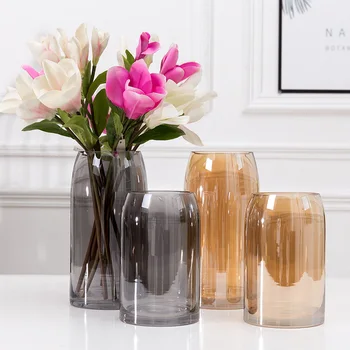 

Cute Mini Nordic Simplicity Style Glass Vases Creative Home Decorative Vase Decoration Home Porch Adorn Vases Tabletop Vase
