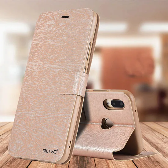 Чехол для Huawei Honor Play роскошный мягкий чехол портмоне из искусственной кожи с