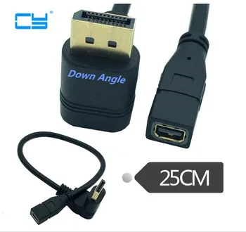 

10pcs/DisplayPort to Mini DisplayPort Male to Female Adapter - 0.3m