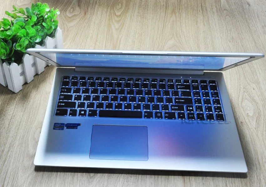 Multi-configuration Dual core Dedicated Card Backlit keyboard netbook 15.6\