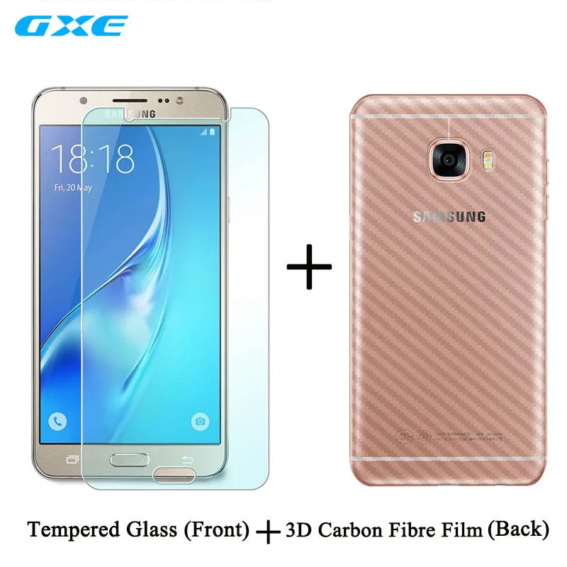 Переднее закаленное стекло для Galaxy J1 J3 J5 J7 2016 J2 Prime Note 3 4 5 S4 S5 S6 + 3D задняя защитная