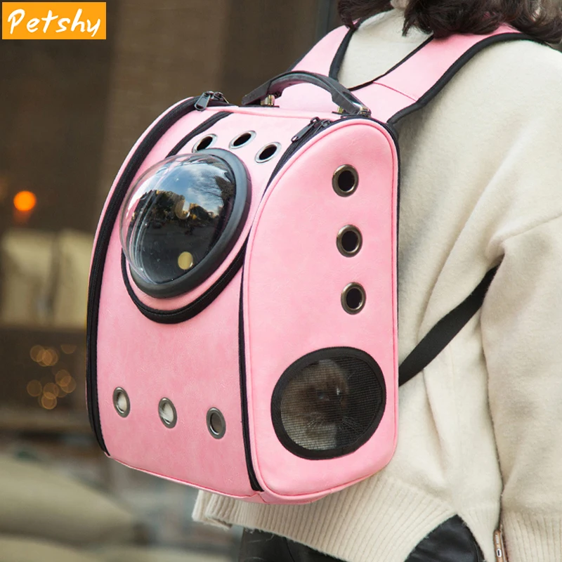 Petshy Pet Cat Carrying Backpack Comfortable Breathable Kitty Puppy Chihuahua Small Dog Carrier Crate Outdoor Travel Bag Cave Petshy Pet Cat Carrying Backpack Comfortable Breathable Kitty Puppy Chihuahua Small Dog Carrier Crate Outdoor Travel Bag Cave