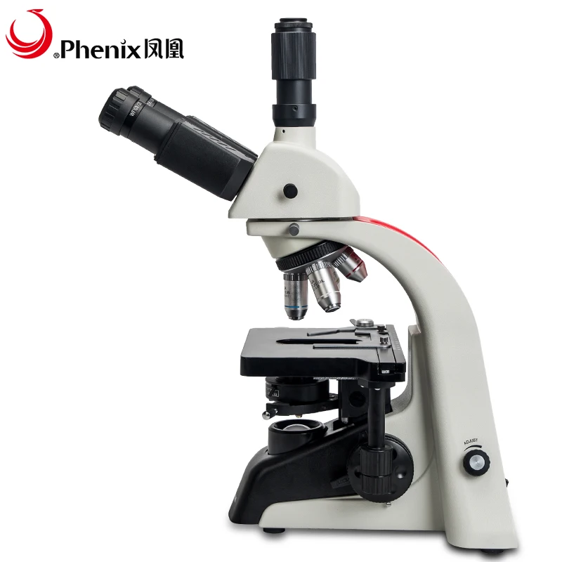 

Phenix Microscope Phenix Supplier Professional 1600X Trinocular Biological LED Microscope for Laboratory/Blood Analaysis