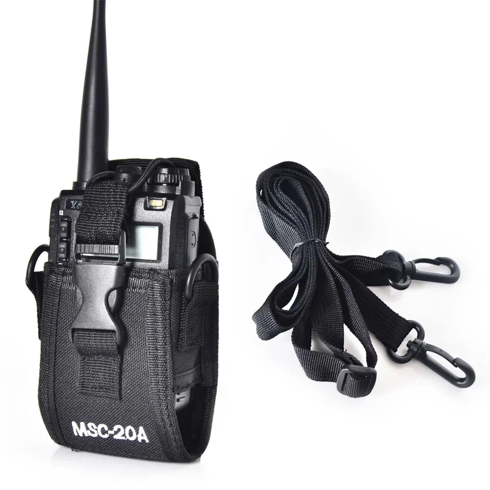 MSC 20A Case radio bag for Baofeng UV 5r UV82 888s Zastone A8 Walkie Talkie Accessories pofung