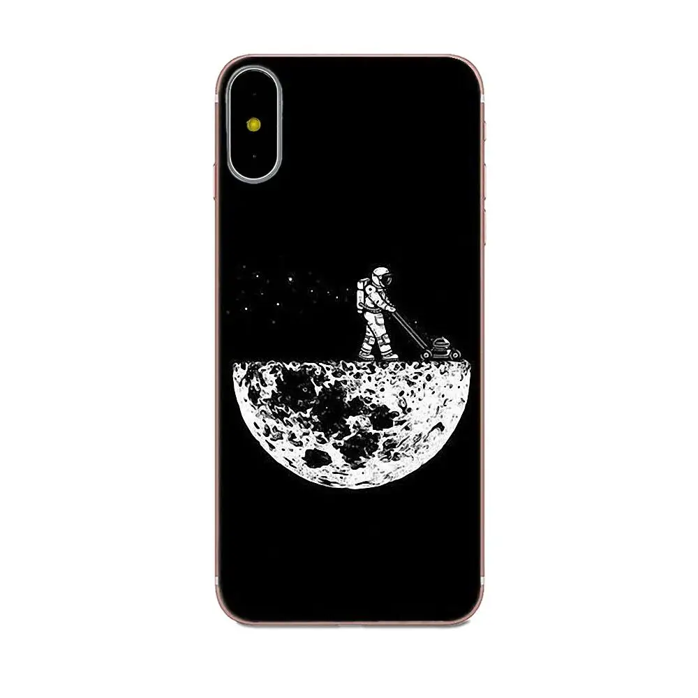 Дизайнерский чехол для телефона Funny Space Love Moon Astronaut Cat Xiaomi Note 3 4 Mi3 Mi4 Mi4C Mi4i Mi5 Mi 5S 5X 6 6X