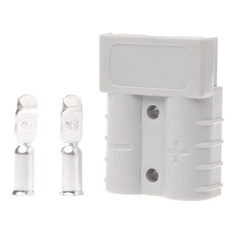 

50A 600V Grey Power Charger Battery Anderson Style Plug Connector Electronic Accessories