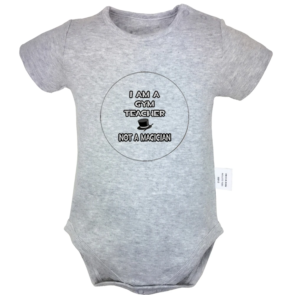 

I Am a Teacher OH MY GOD! What Do You Mean OMG Design Yellow Newborn Baby Bodysuit Suit Toddler Onsies Jumpsuit Cotton Clothes