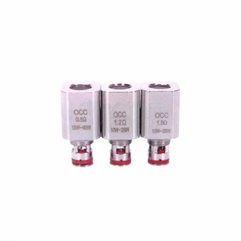 

50pcs/lots SSOCC OCC Coil Head Kanger Coils 0.5ohm/1.2 ohm/1.5ohm For Toptank Subtank Topbox mini Subox vape tank Coil