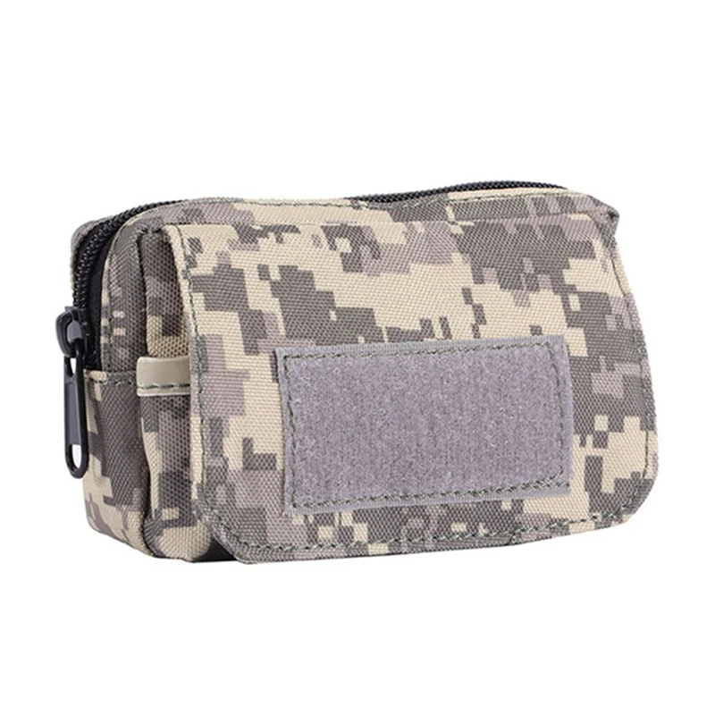Тактический Универсальный охотничий чехол, открытый мини Molle Чехол для поясной сумки, для путешествий, спорта, износостойкая дорожная сумка, сумка для телефона 1 - Color: AC