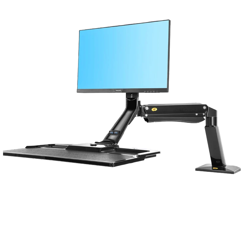 Nb Fc40 Ergonomic Height Adjust Computer Sit Stand Workstation 24 35 Inch Monitor Mount Bracket With Keyboard Plate Desk Stand Tv Mount Aliexpress Nb Fc40 Ergonomic Height Adjust Computer Sit Stand Workstation 24 35 Inch Monitor Mount Bracket With Keyboard Plate Desk Stand Tv Mount Aliexpress