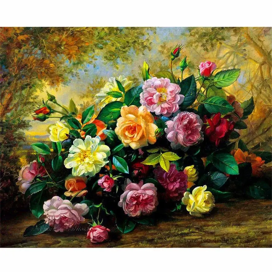 

Painting By Numbers Frameworks Coloring By Numbers Pictures Home Decor Canvas Painting By Numbers Decorations RSB8180