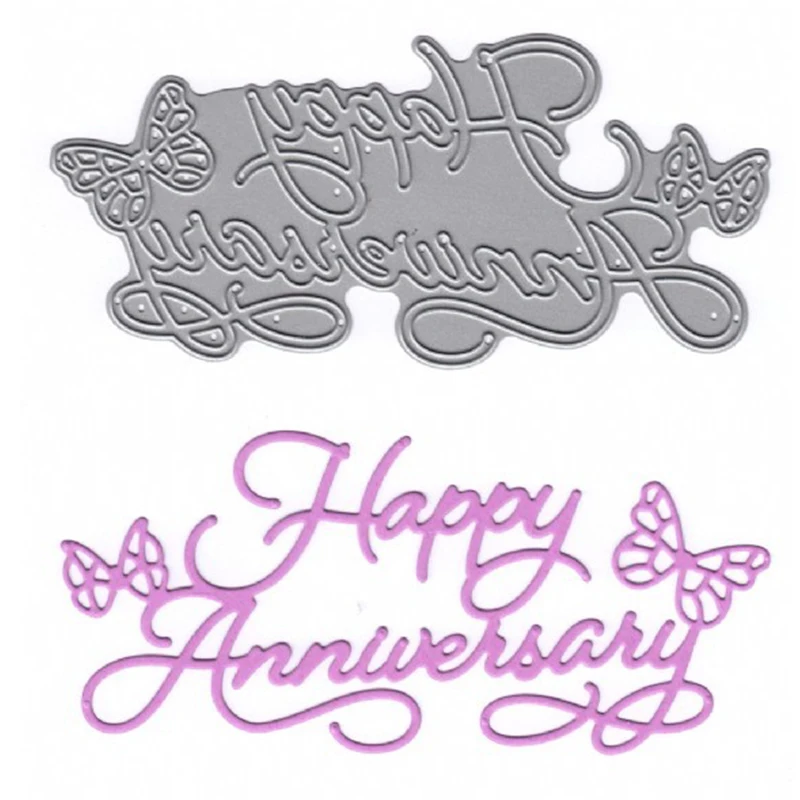 

Creative Flower Font Words Metal Cutting Dies Stencil for DIY Scrapbooking Photo Album Embossing Paper Cards Decor Crafts 2019