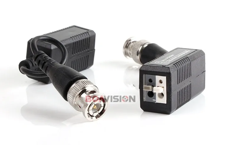 Детские носки по 10 пар HD 720 P/1080 P AHD HDCVI HDTVI BNC разъем для кабеля UTP Cat5/5e/6 Симметрирующий видео трансформатор пассивный оптические трансиверы передатчика 200 м