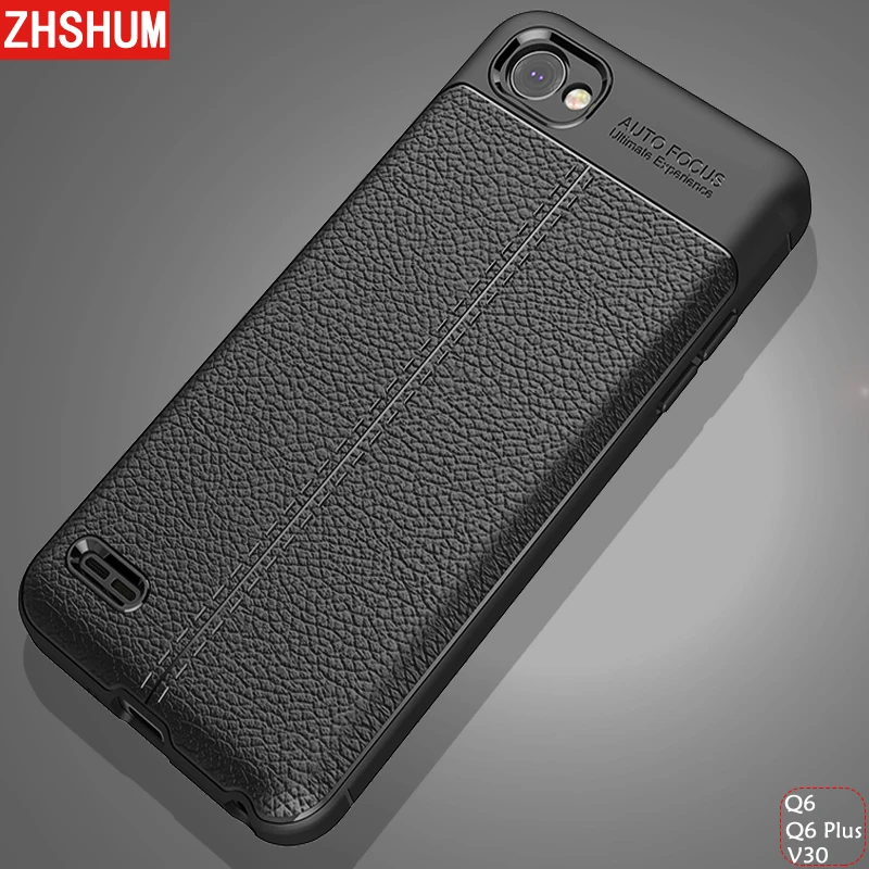 

ZHSHUM Luxury Case For LG Q6 Plus V30 Bumper Soft Silicone Tpu Patterned Phone Case 360 Full Back Cover For LG Q6Plus V 30 Coque