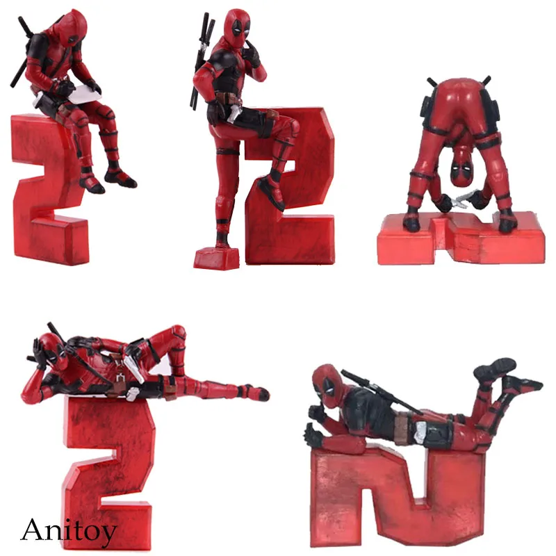 

Marvel Legends Deadpool 2 Q Version PVC Dead Pool Action Figure Collection Model Toy