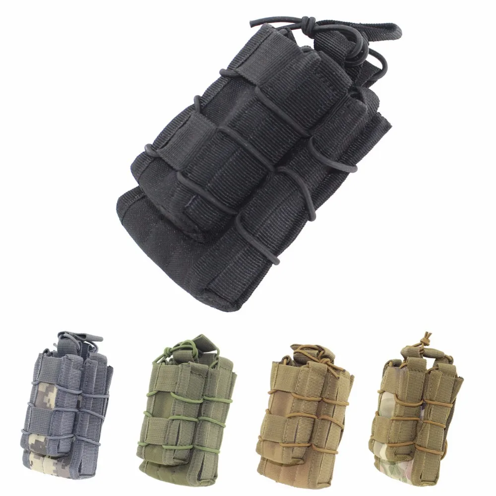

Outdoor Military EDC Molle Tool Molle Pouch Tactical Pouch Two Small Packets Tactical Airsoft Sports Waist Utility Bag 2019 New