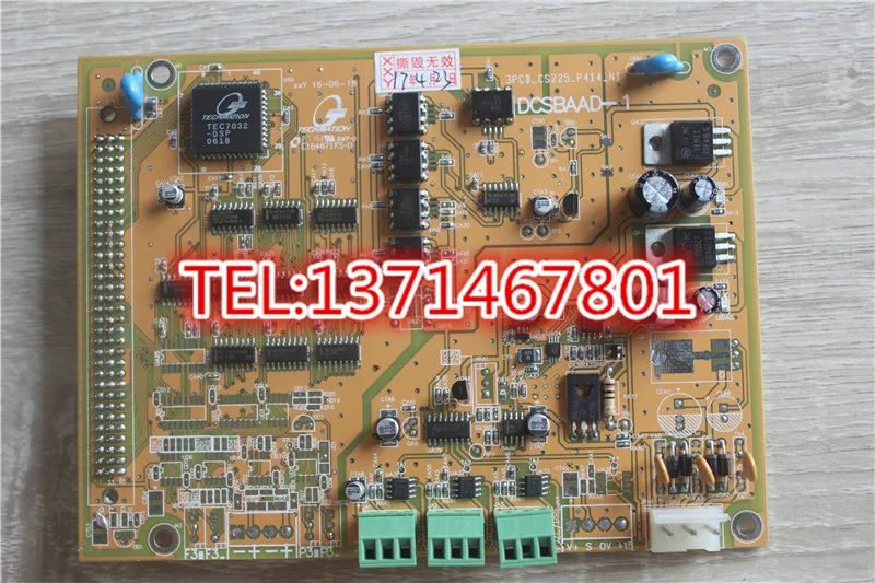 

Techmation A62/A63/A80 AD board . card for control linear scaler transducer for Haitian injection molding machine,